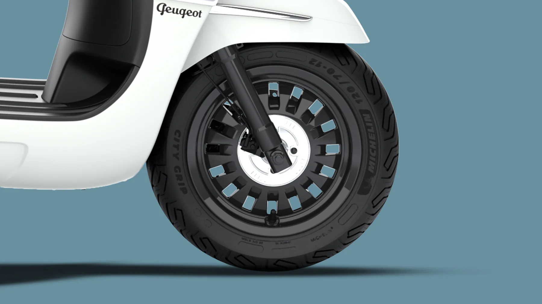 Peugeot Django Sport 125 – Comfort & practicality — 12" wheels
