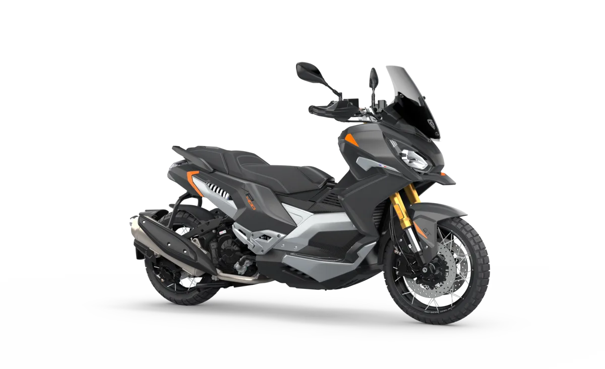 Peugeot XP400 GT in Sideral Mat Black maxi-scooter